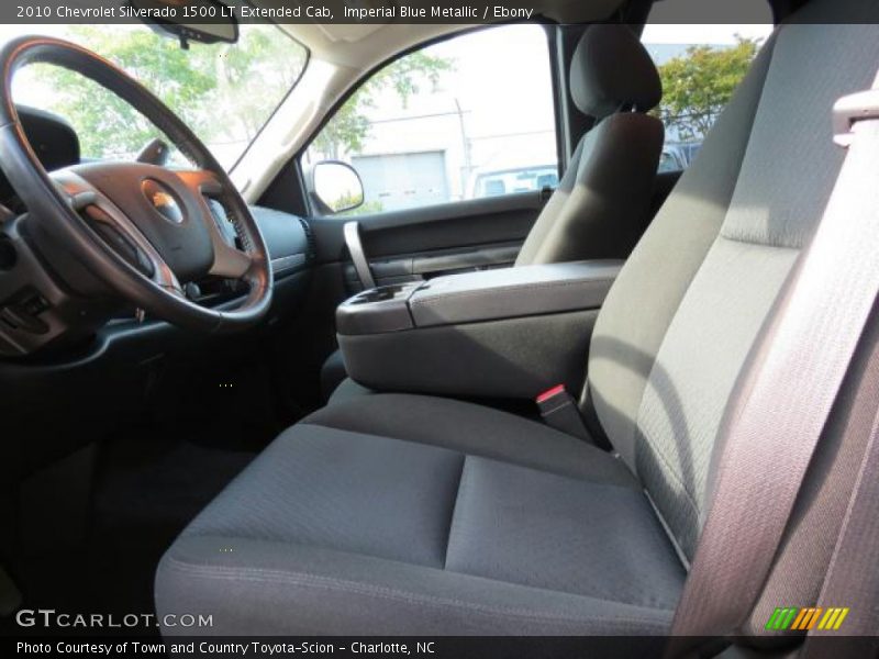 Imperial Blue Metallic / Ebony 2010 Chevrolet Silverado 1500 LT Extended Cab
