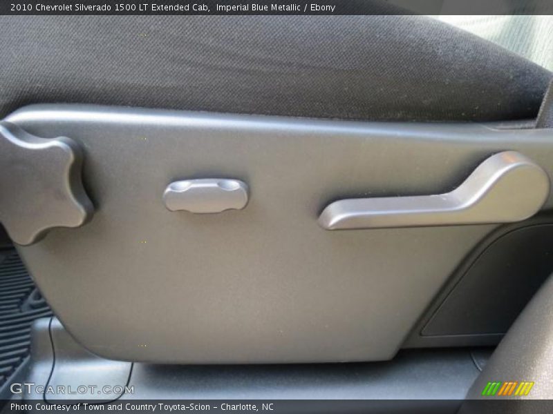 Imperial Blue Metallic / Ebony 2010 Chevrolet Silverado 1500 LT Extended Cab