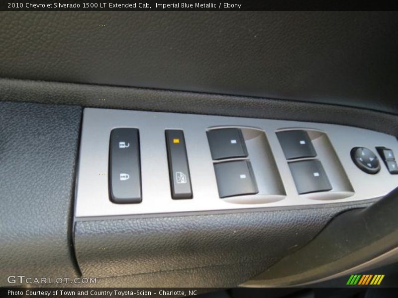 Imperial Blue Metallic / Ebony 2010 Chevrolet Silverado 1500 LT Extended Cab