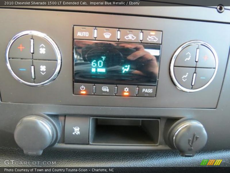 Imperial Blue Metallic / Ebony 2010 Chevrolet Silverado 1500 LT Extended Cab