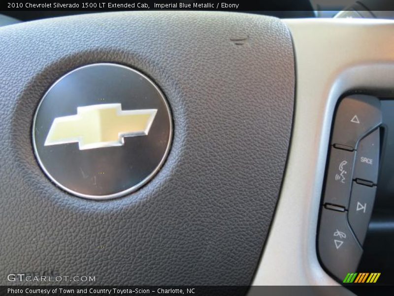 Imperial Blue Metallic / Ebony 2010 Chevrolet Silverado 1500 LT Extended Cab