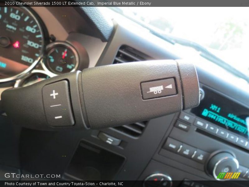 Imperial Blue Metallic / Ebony 2010 Chevrolet Silverado 1500 LT Extended Cab