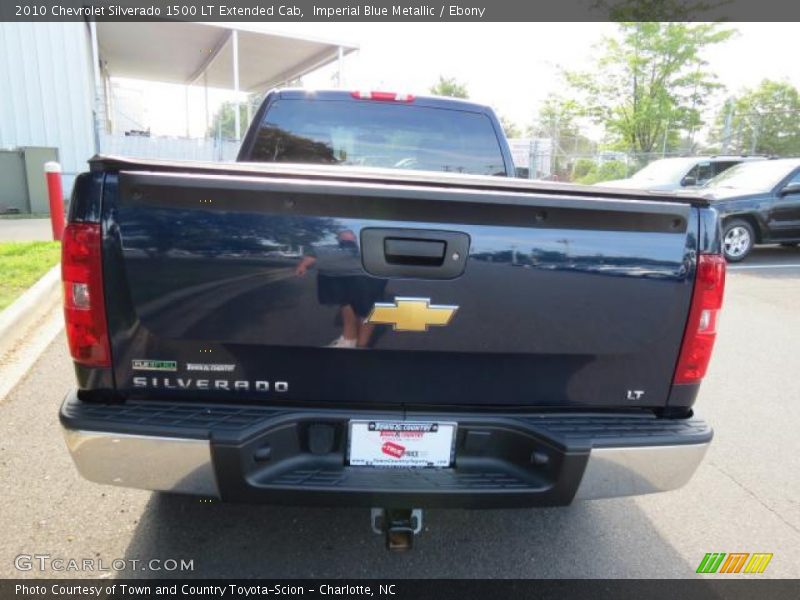 Imperial Blue Metallic / Ebony 2010 Chevrolet Silverado 1500 LT Extended Cab