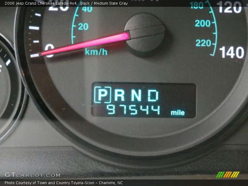 Black / Medium Slate Gray 2006 Jeep Grand Cherokee Laredo 4x4