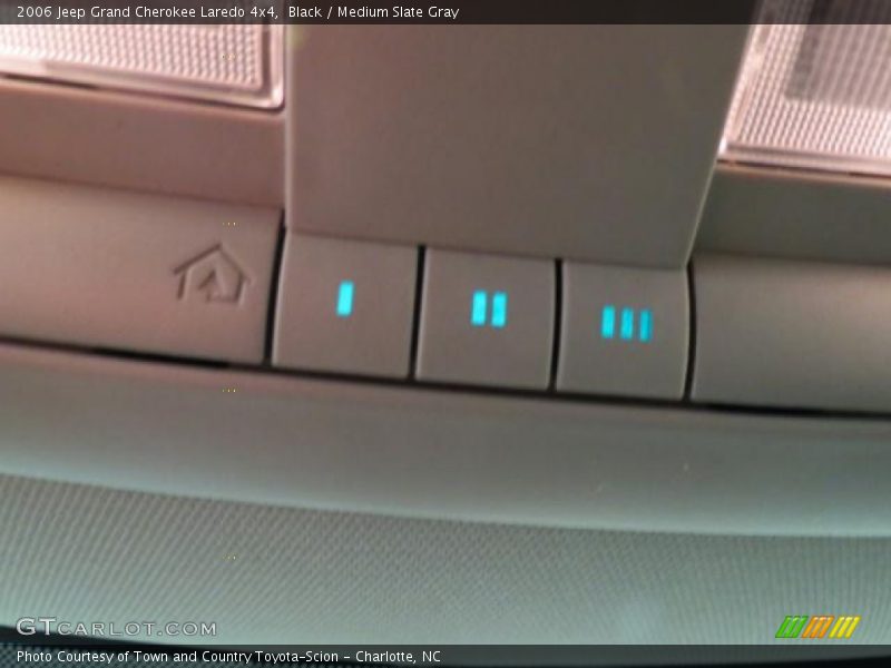 Black / Medium Slate Gray 2006 Jeep Grand Cherokee Laredo 4x4
