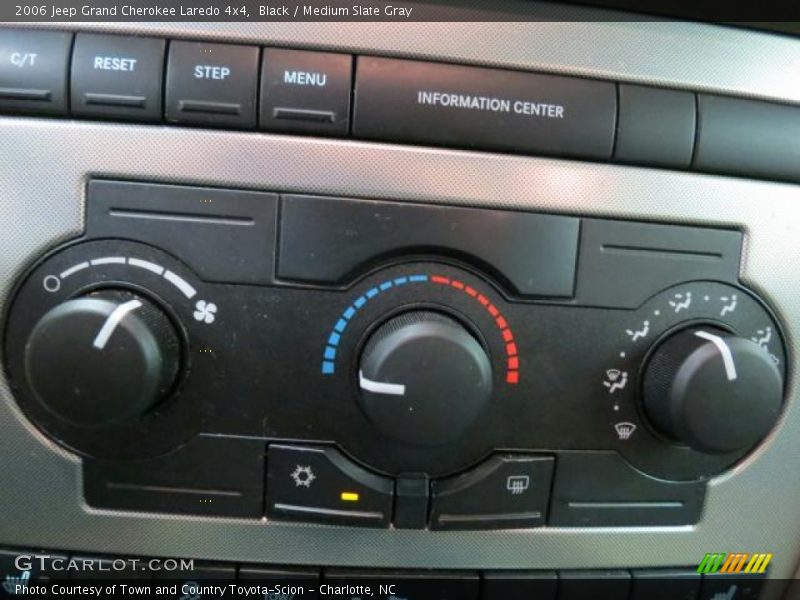 Black / Medium Slate Gray 2006 Jeep Grand Cherokee Laredo 4x4