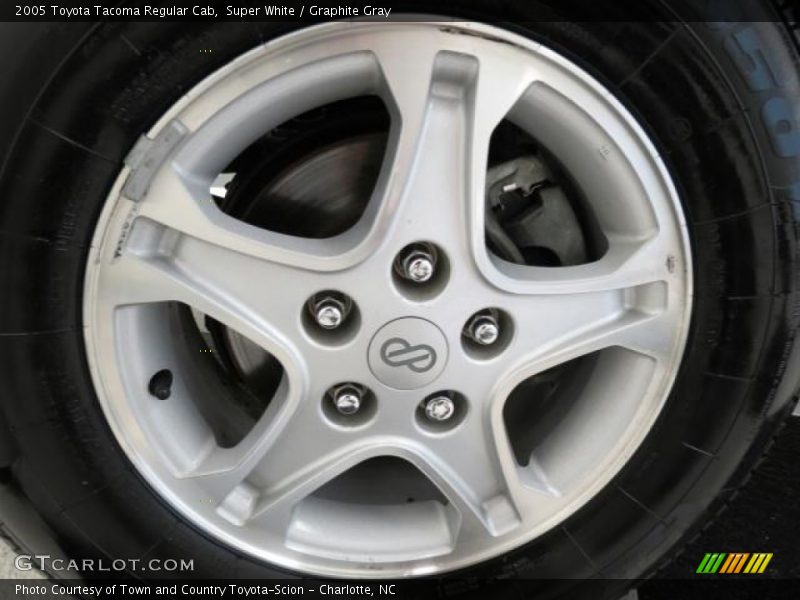 Super White / Graphite Gray 2005 Toyota Tacoma Regular Cab
