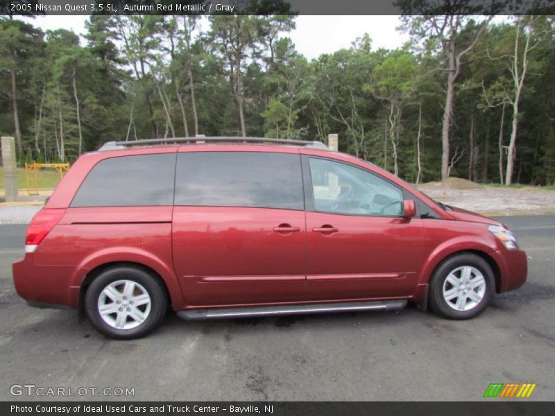  2005 Quest 3.5 SL Autumn Red Metallic