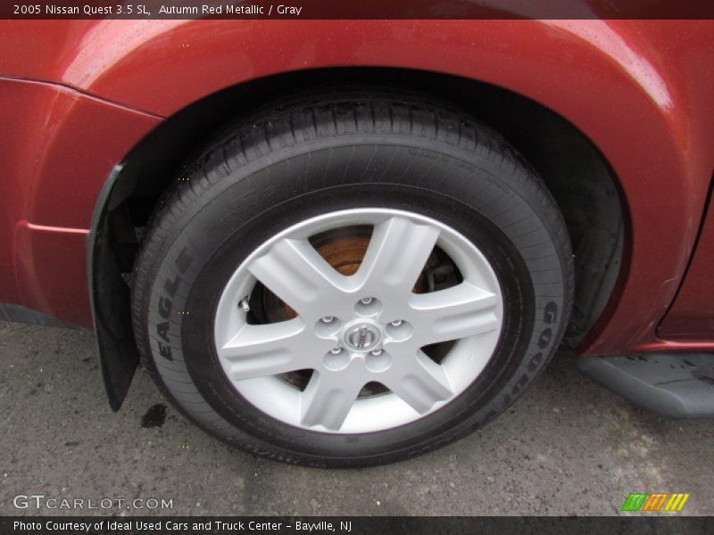 Autumn Red Metallic / Gray 2005 Nissan Quest 3.5 SL