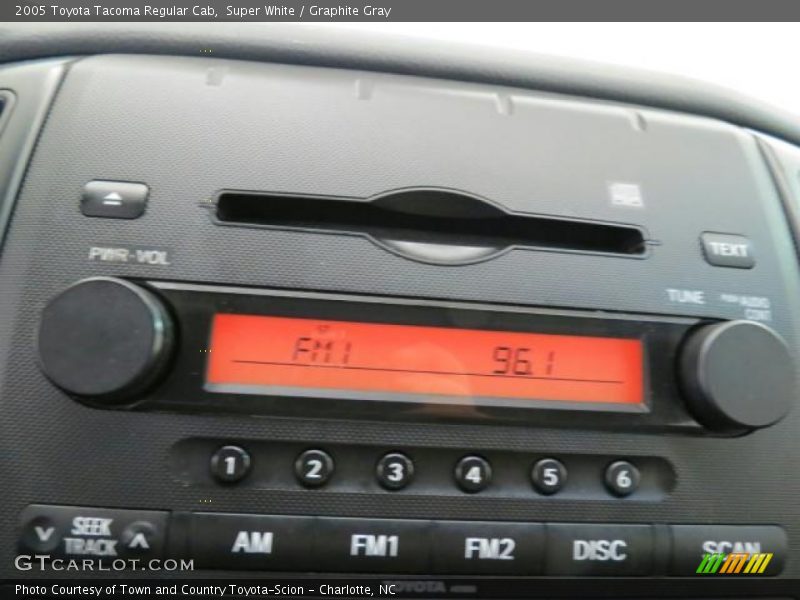 Super White / Graphite Gray 2005 Toyota Tacoma Regular Cab