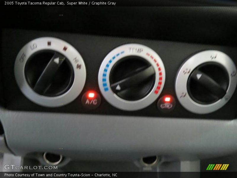 Super White / Graphite Gray 2005 Toyota Tacoma Regular Cab