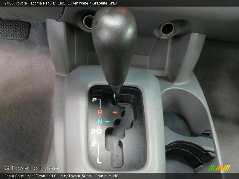 Super White / Graphite Gray 2005 Toyota Tacoma Regular Cab