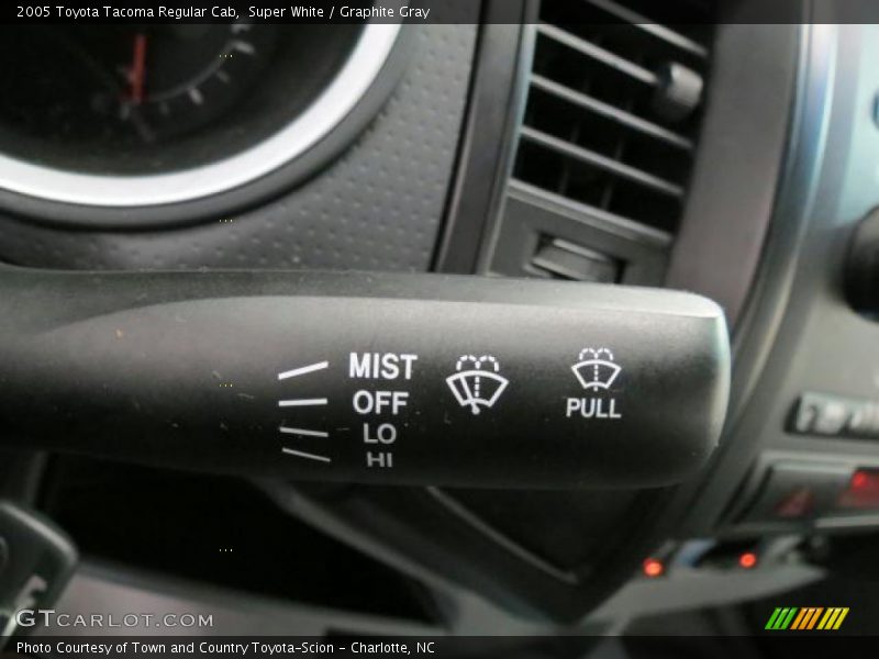 Super White / Graphite Gray 2005 Toyota Tacoma Regular Cab