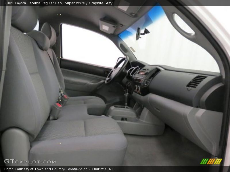 Super White / Graphite Gray 2005 Toyota Tacoma Regular Cab