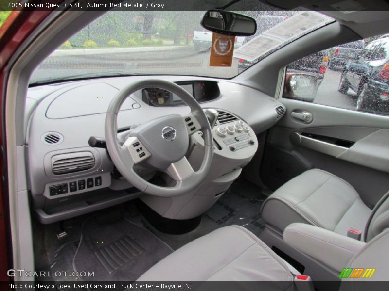 Gray Interior - 2005 Quest 3.5 SL 