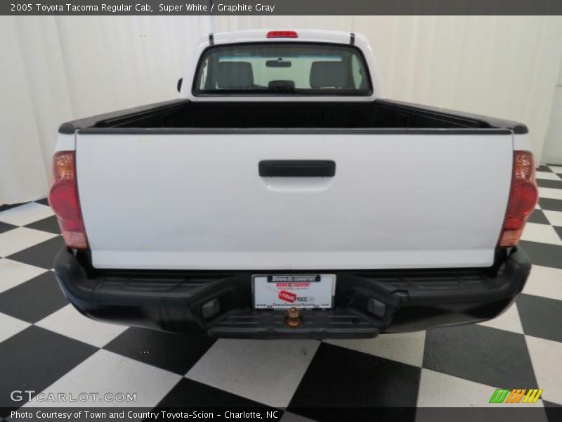 Super White / Graphite Gray 2005 Toyota Tacoma Regular Cab