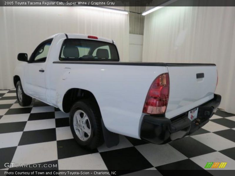 Super White / Graphite Gray 2005 Toyota Tacoma Regular Cab