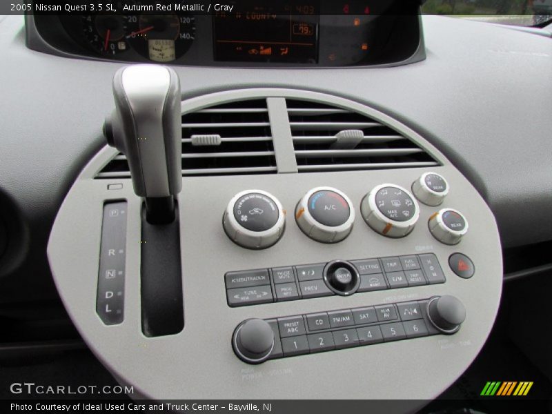 Controls of 2005 Quest 3.5 SL