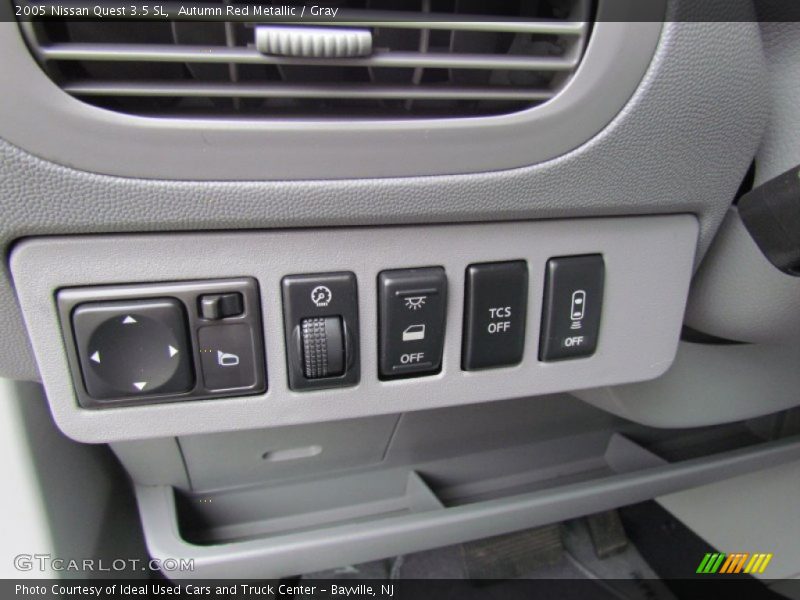 Controls of 2005 Quest 3.5 SL