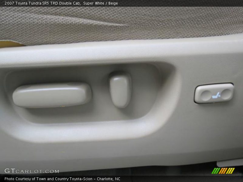 Super White / Beige 2007 Toyota Tundra SR5 TRD Double Cab