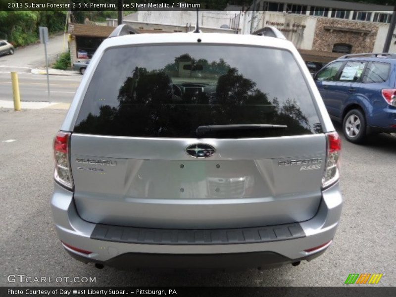 Ice Silver Metallic / Platinum 2013 Subaru Forester 2.5 X Premium
