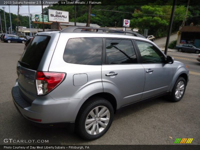 Ice Silver Metallic / Platinum 2013 Subaru Forester 2.5 X Premium