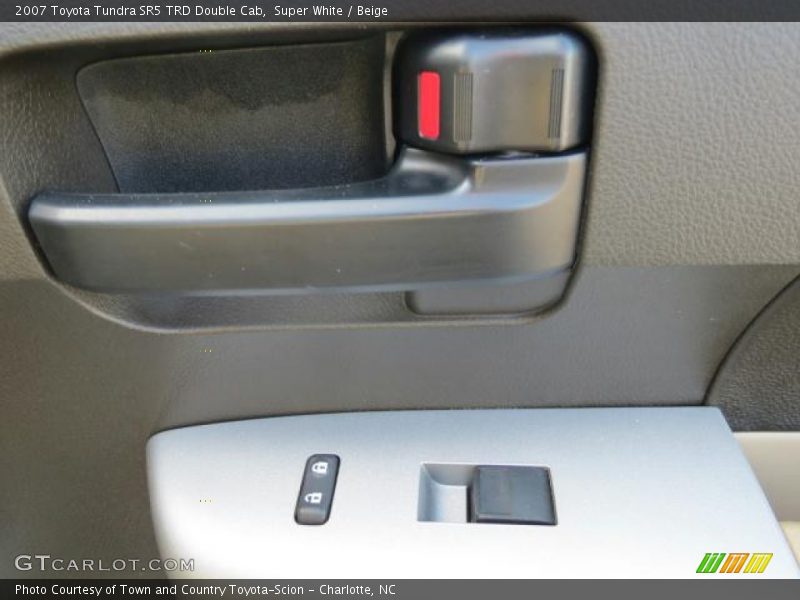 Super White / Beige 2007 Toyota Tundra SR5 TRD Double Cab