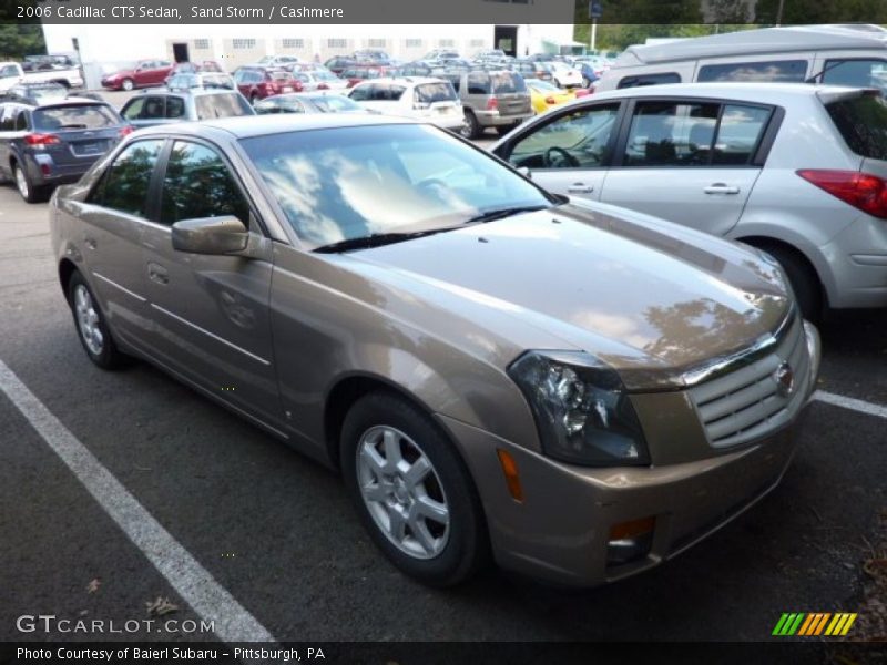 Sand Storm / Cashmere 2006 Cadillac CTS Sedan