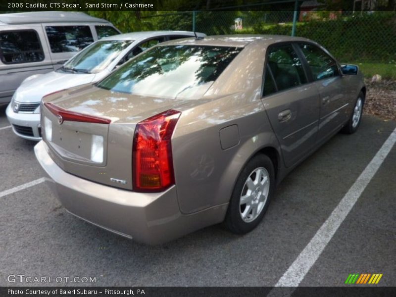 Sand Storm / Cashmere 2006 Cadillac CTS Sedan