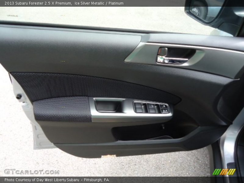 Ice Silver Metallic / Platinum 2013 Subaru Forester 2.5 X Premium
