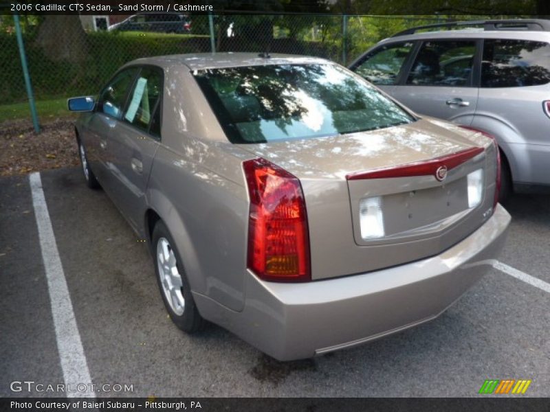 Sand Storm / Cashmere 2006 Cadillac CTS Sedan