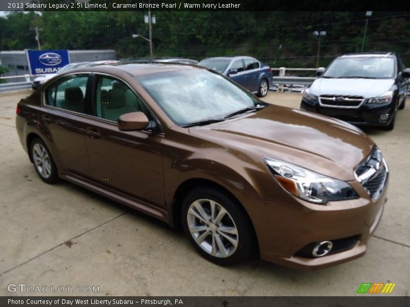 Front 3/4 View of 2013 Legacy 2.5i Limited