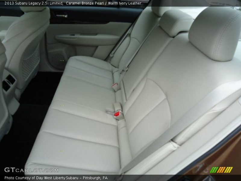 Caramel Bronze Pearl / Warm Ivory Leather 2013 Subaru Legacy 2.5i Limited