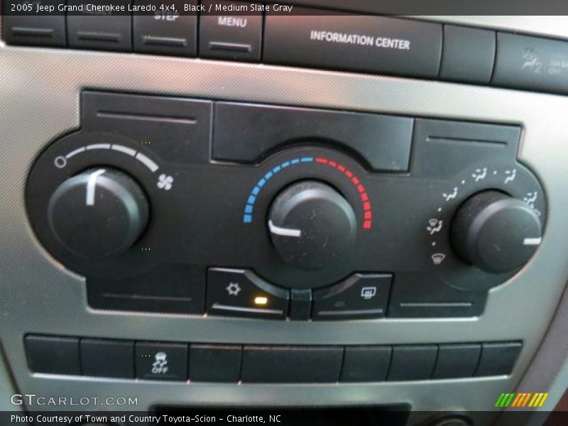 Black / Medium Slate Gray 2005 Jeep Grand Cherokee Laredo 4x4