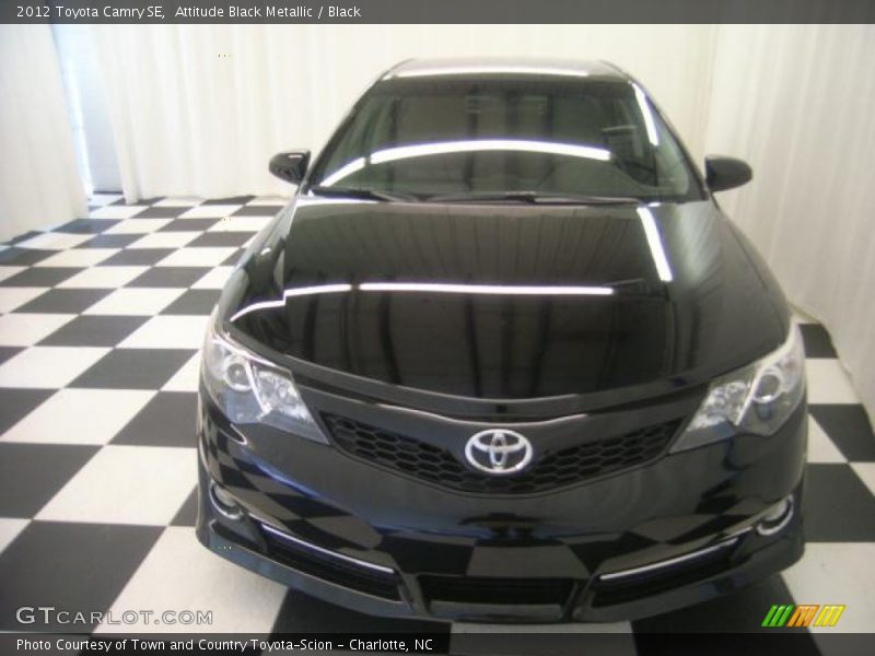 Attitude Black Metallic / Black 2012 Toyota Camry SE