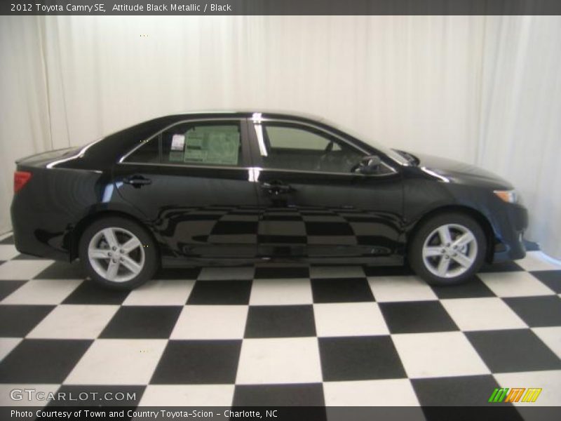 Attitude Black Metallic / Black 2012 Toyota Camry SE