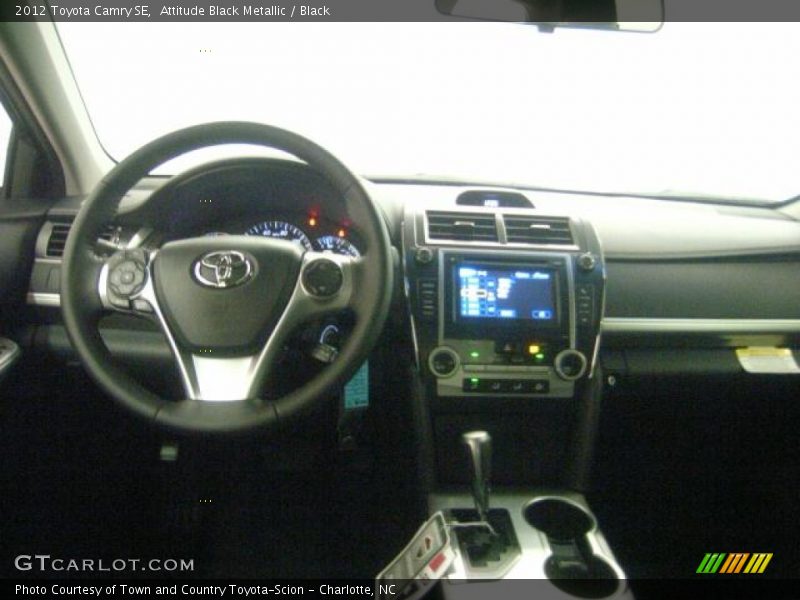 Attitude Black Metallic / Black 2012 Toyota Camry SE
