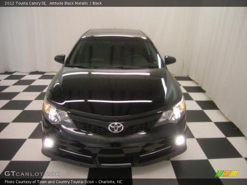 Attitude Black Metallic / Black 2012 Toyota Camry SE