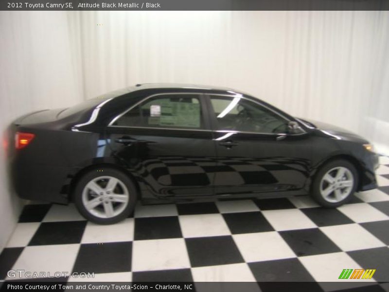 Attitude Black Metallic / Black 2012 Toyota Camry SE
