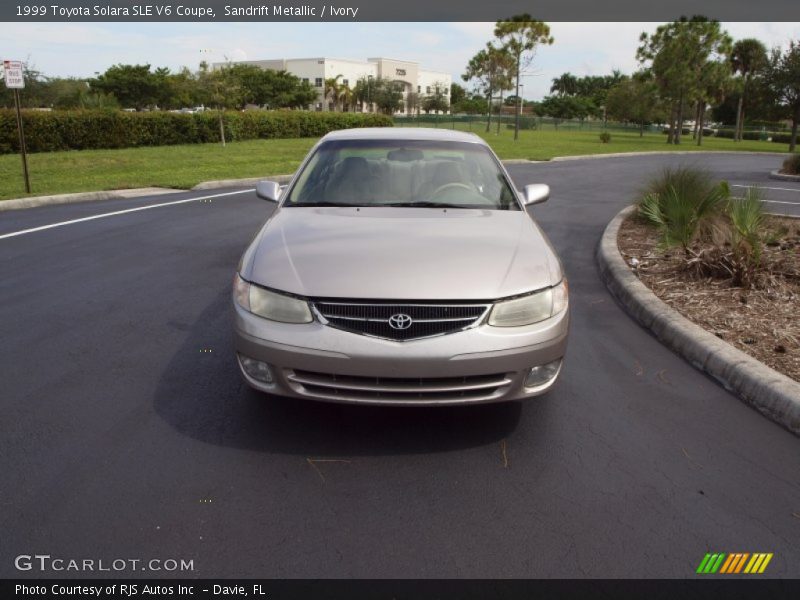 Sandrift Metallic / Ivory 1999 Toyota Solara SLE V6 Coupe