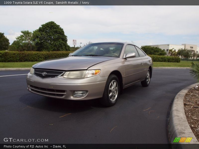 Sandrift Metallic / Ivory 1999 Toyota Solara SLE V6 Coupe