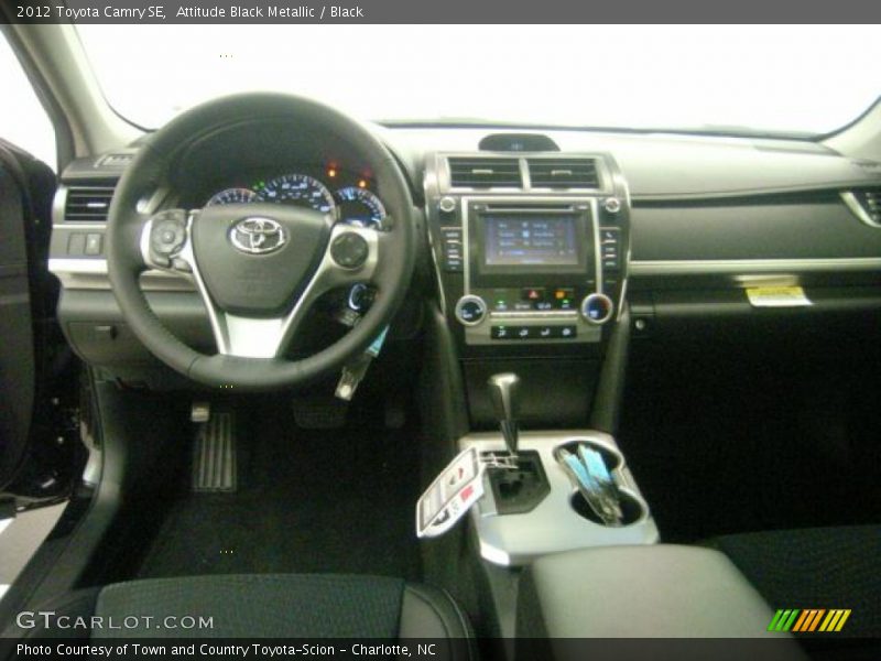 Attitude Black Metallic / Black 2012 Toyota Camry SE