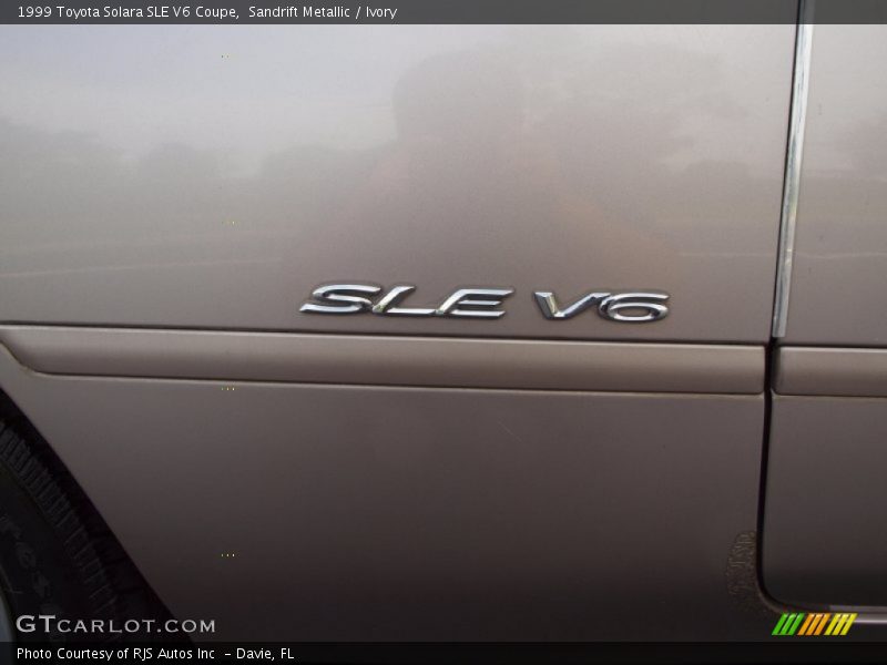Sandrift Metallic / Ivory 1999 Toyota Solara SLE V6 Coupe