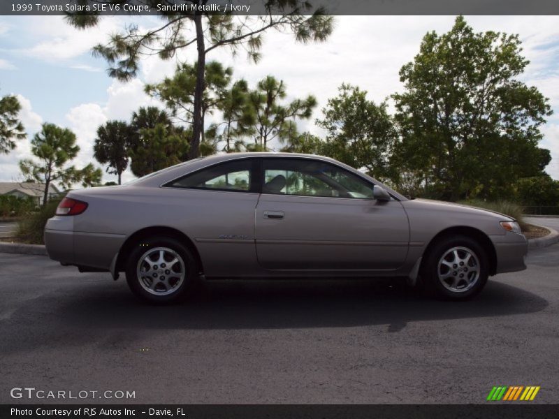 Sandrift Metallic / Ivory 1999 Toyota Solara SLE V6 Coupe