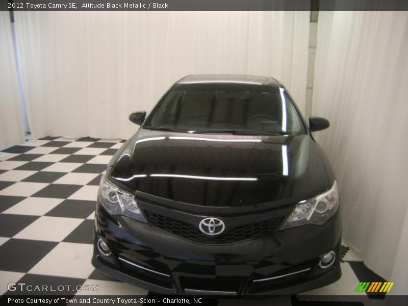 Attitude Black Metallic / Black 2012 Toyota Camry SE