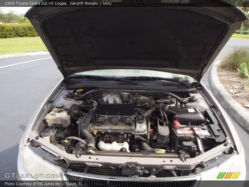 Sandrift Metallic / Ivory 1999 Toyota Solara SLE V6 Coupe