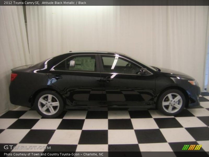 Attitude Black Metallic / Black 2012 Toyota Camry SE