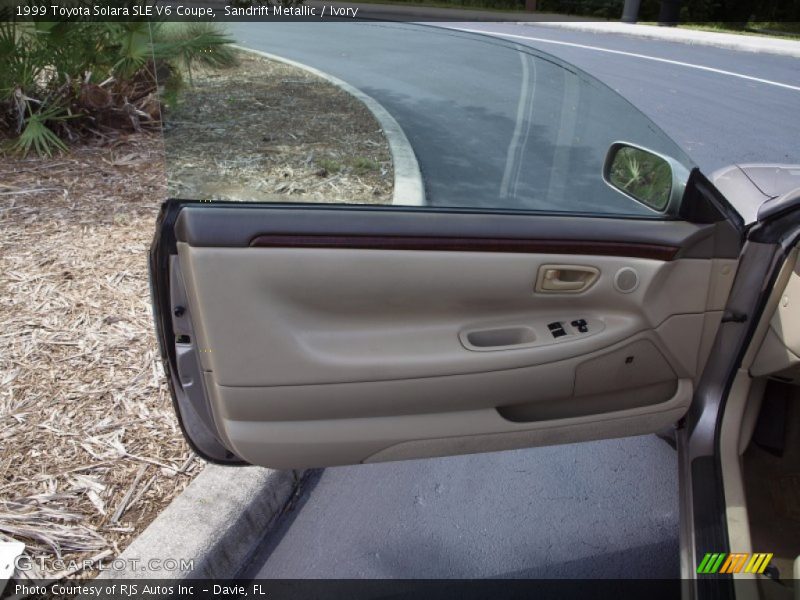 Sandrift Metallic / Ivory 1999 Toyota Solara SLE V6 Coupe