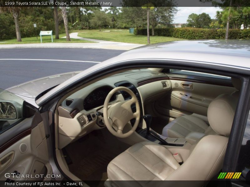 Sandrift Metallic / Ivory 1999 Toyota Solara SLE V6 Coupe