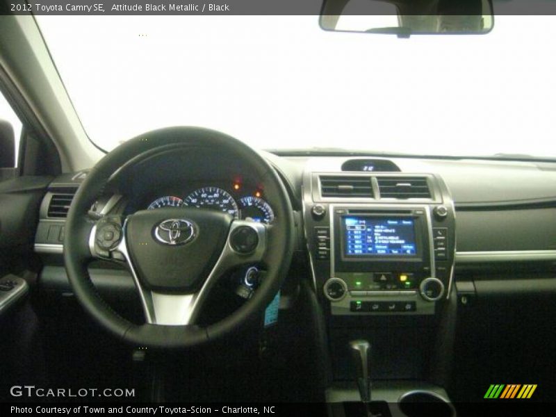 Attitude Black Metallic / Black 2012 Toyota Camry SE